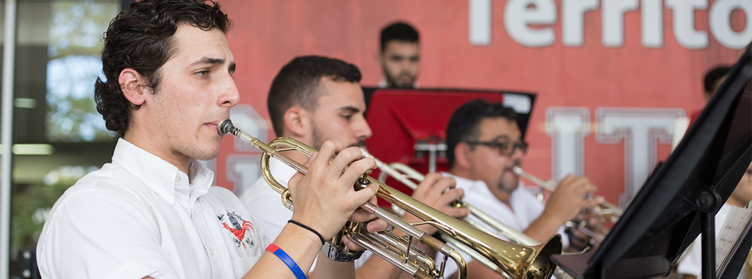 estudiante banda