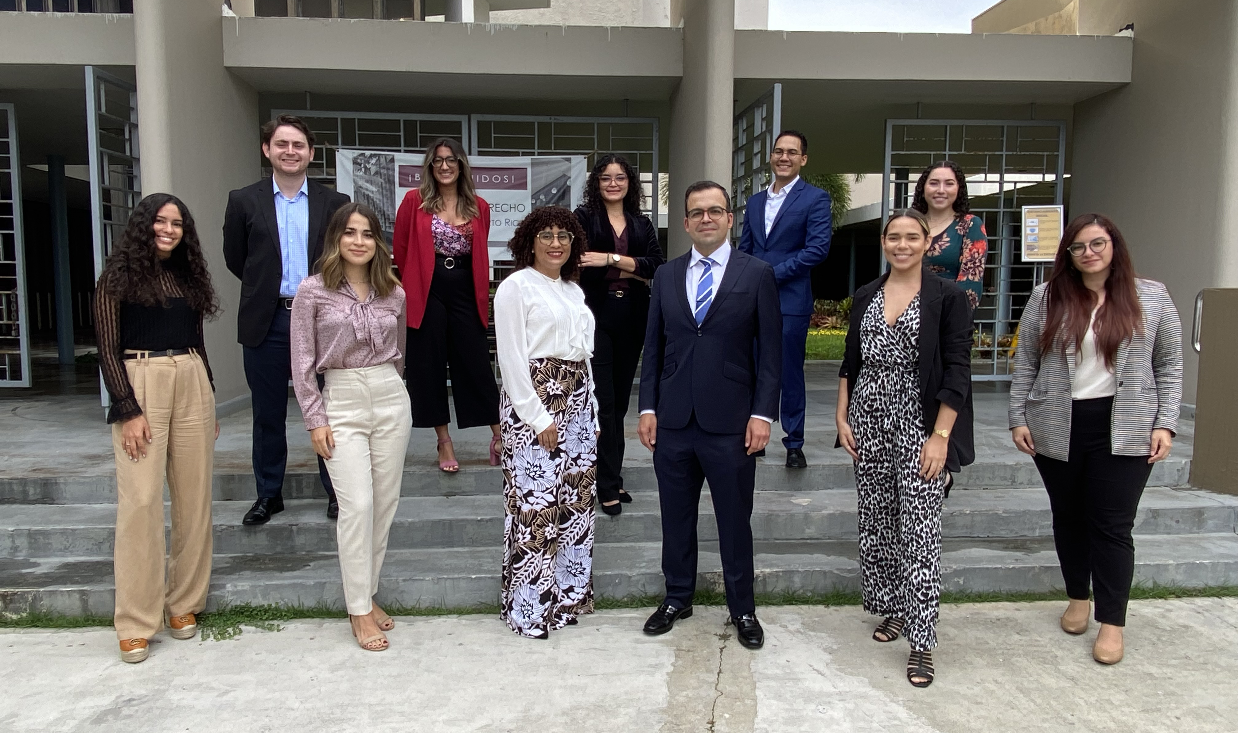 Foto de grupo Clinica de Asistencia Legal, Escuela de Derecho