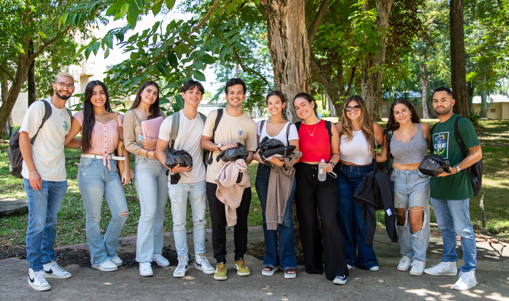 Los estudiantes se unieron para compartir luego de los meses de verano