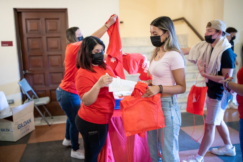 Estudiante de nuevo ingreso en registro