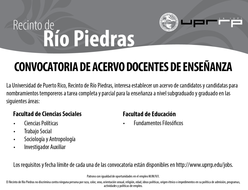 Convocatoria Acervo Docentes de Enseñanza