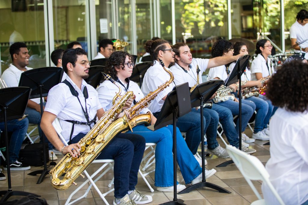 Foto de la banda de la UPRRP