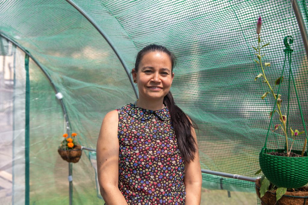 Foto de la nota del mariposario