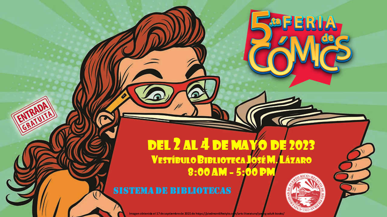 Quinta Feria de Cómics del Sistema de Bibliotecas