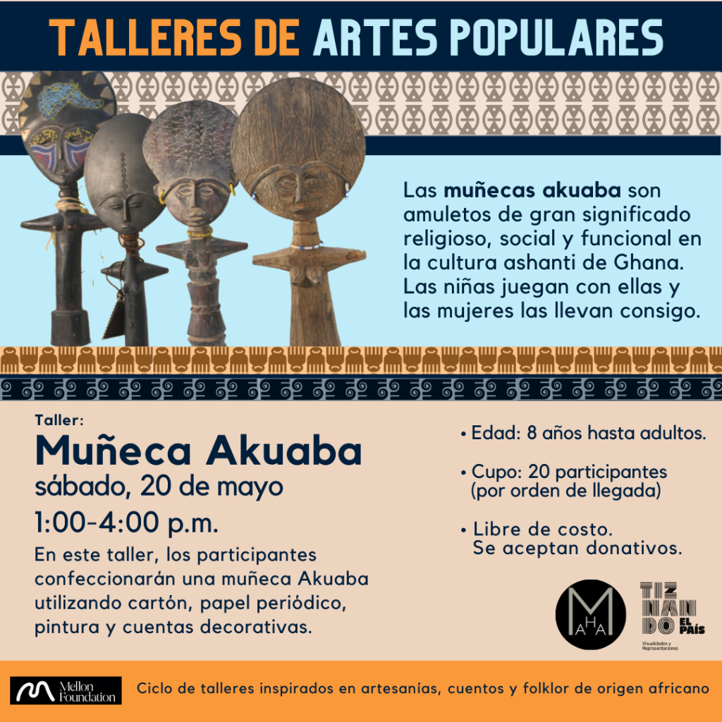 Talleres de artes populares, muñeca Akuaba