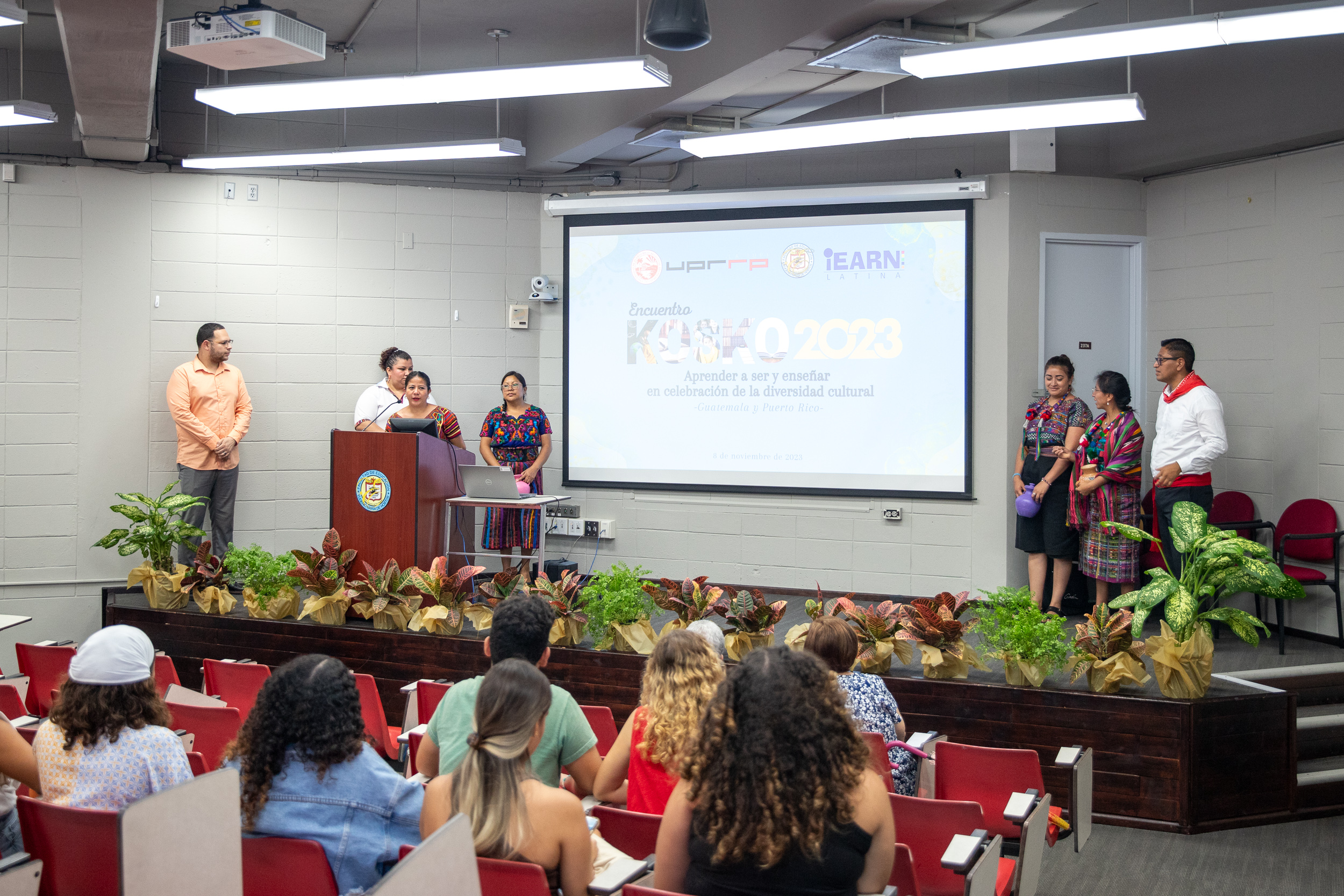 Participación de docentes de la Universidad San Carlos de Guatemala durante el Encuentro KOSKO 2023