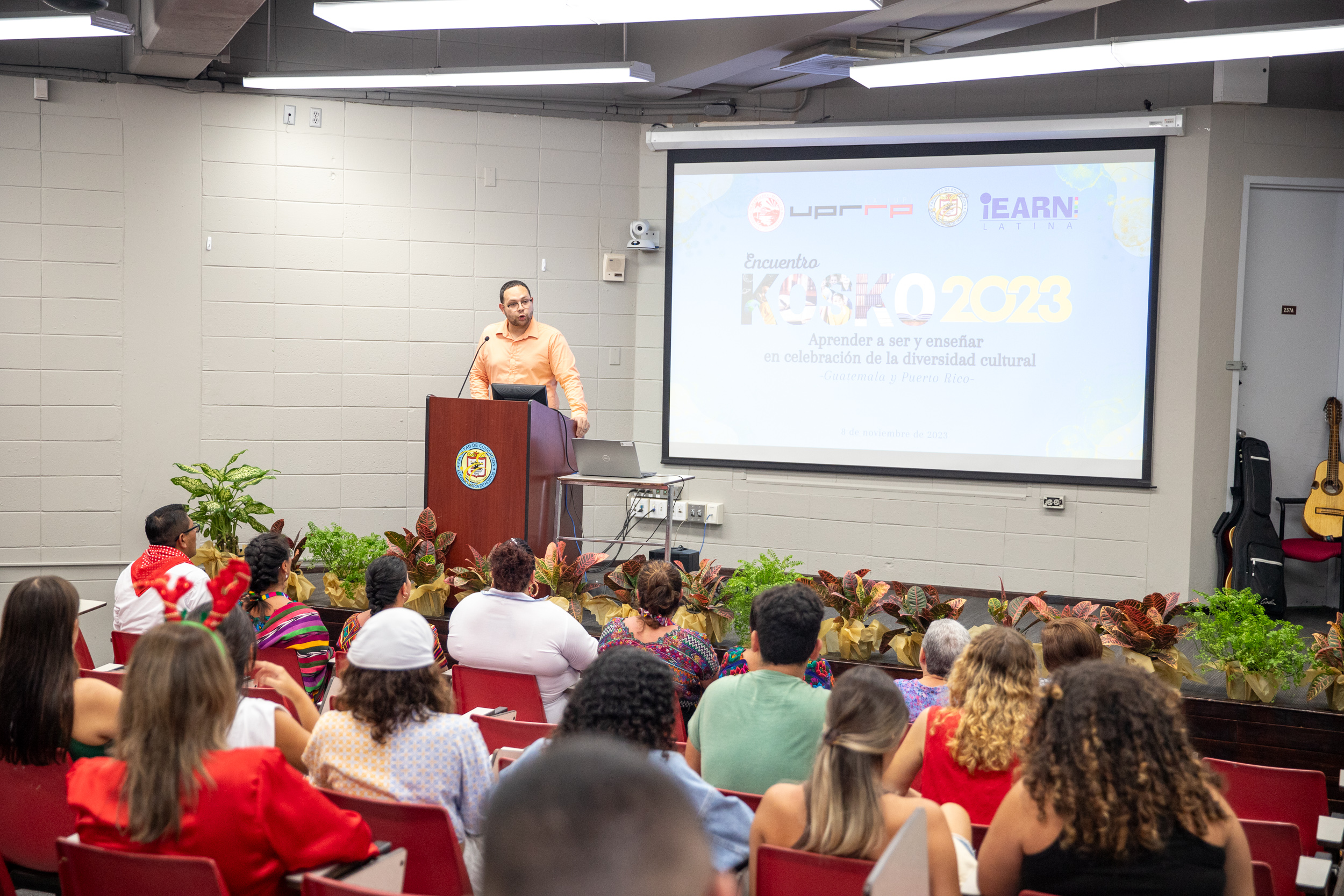 Participación de docentes de la  Universidad San Carlos de Guatemala durante el Encuentro KOSKO 2023