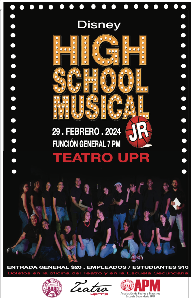 Anuncio de High School Musical Jr.