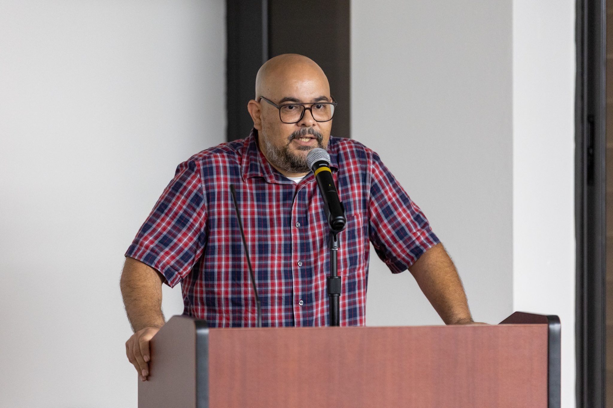 El doctor Alexis Rodríguez -adscrito a la Facultad de Ciencias Sociales- coordinó el congreso junto con los docentes Alfredo Rivas y Yamil Ortiz.