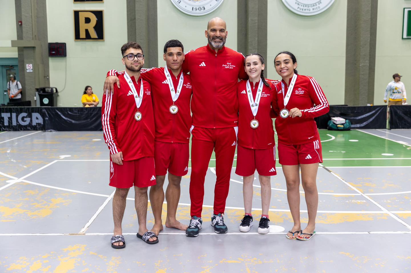 El conjunto conquistó una medalla de plata y tres de bronce