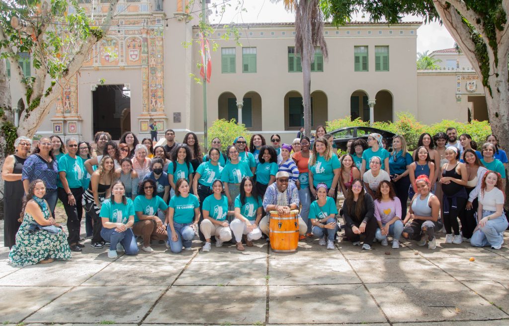 Grupo participante de las actividades contra la violencia sexual