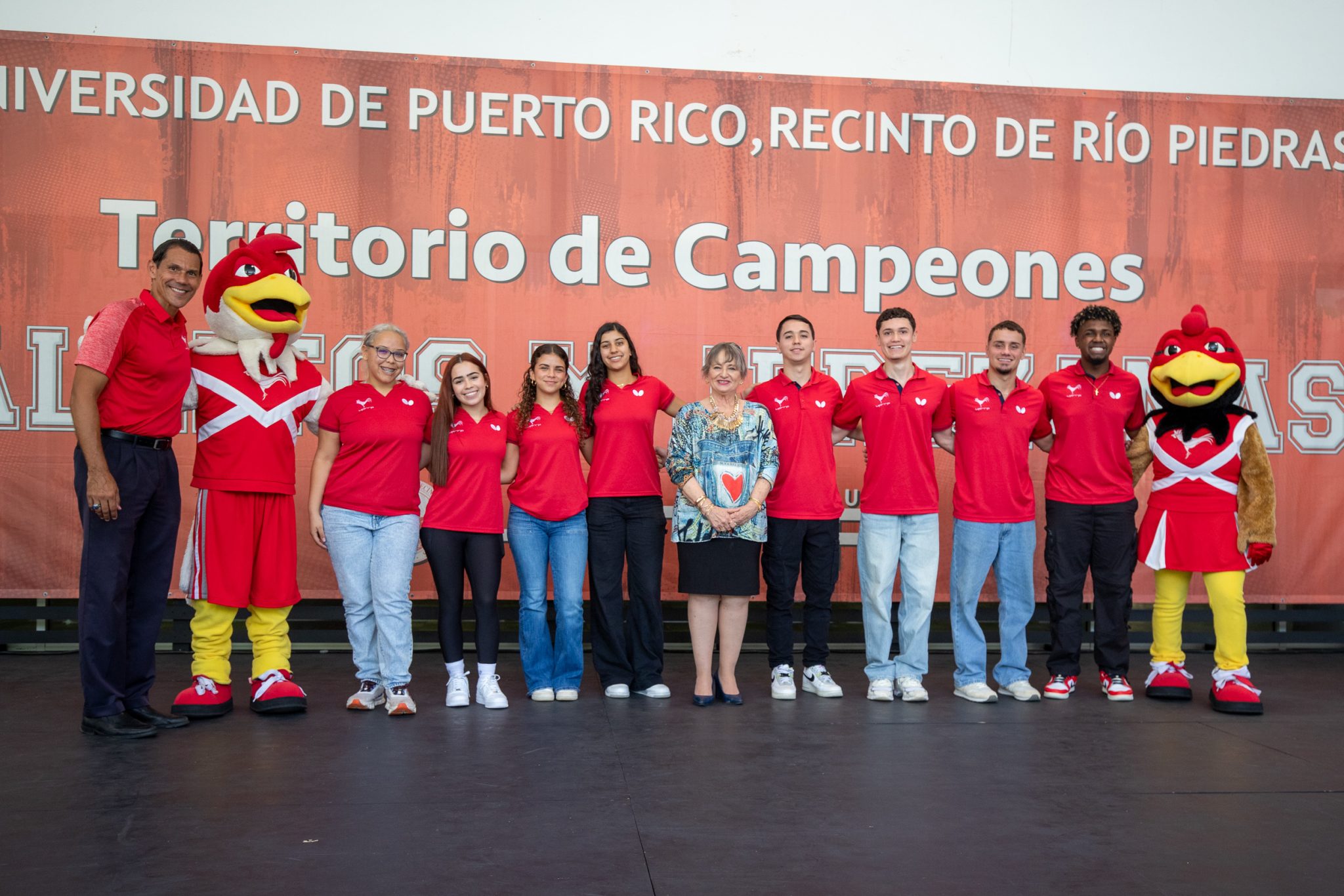 Foto del equipo de tenis de mesa