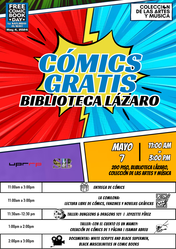 Anuncio del Día del Cómic