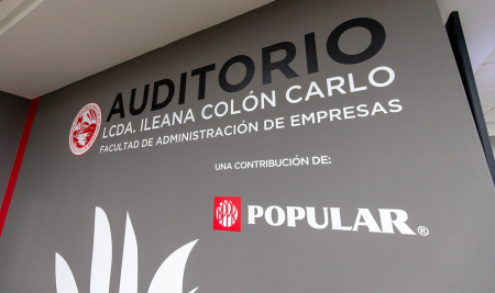 Inaugurados en la UPR-RP modernos laboratorio de finanzas y auditorio con el generoso apoyo del Banco Popular de Puerto Rico