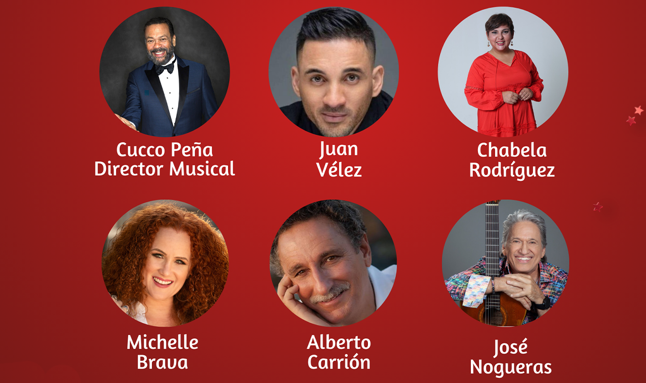 “Bohemia Navideña” con Cucco Peña en el Teatro UPR