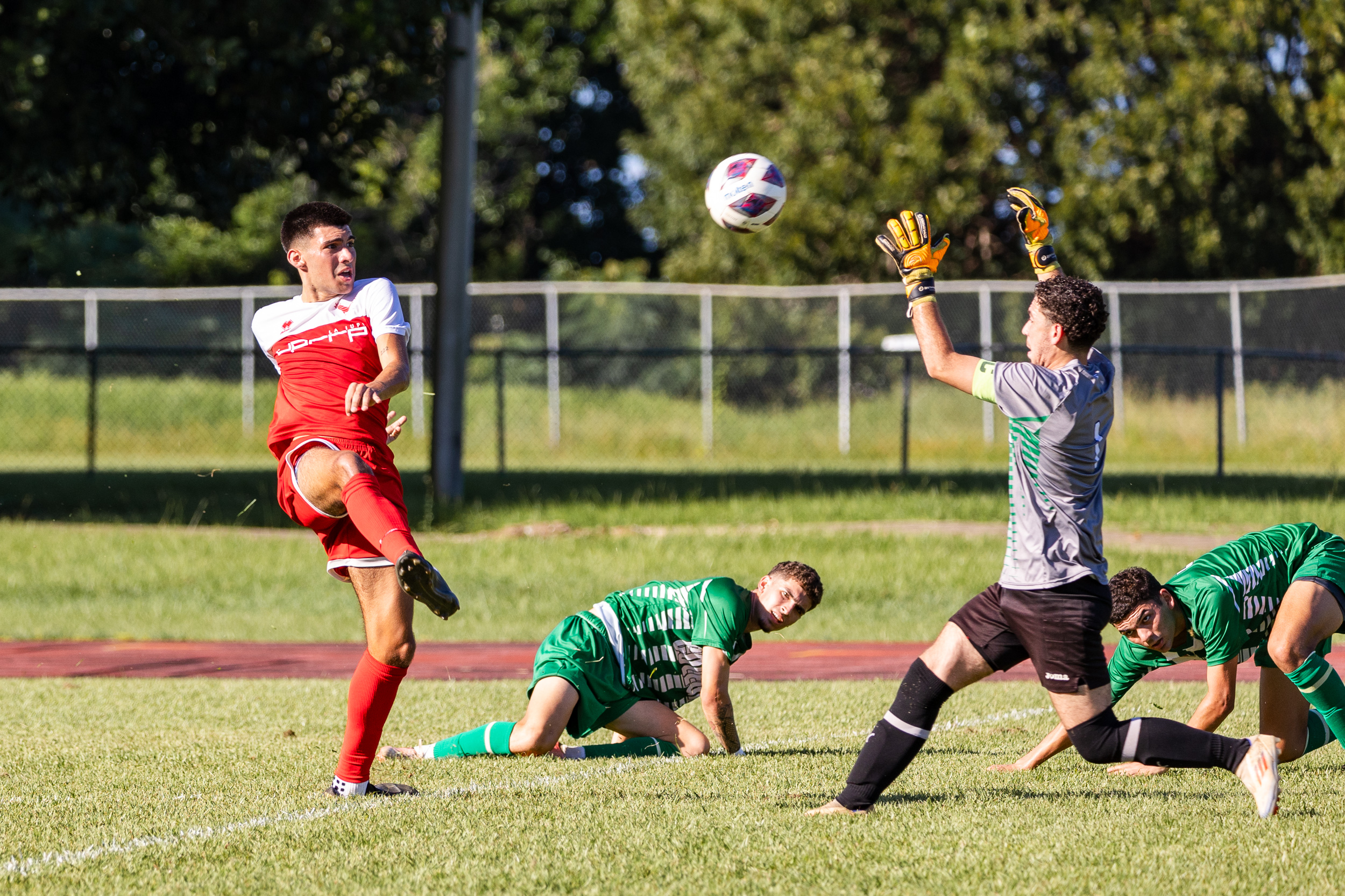 Jugadores del equipo de fútbol