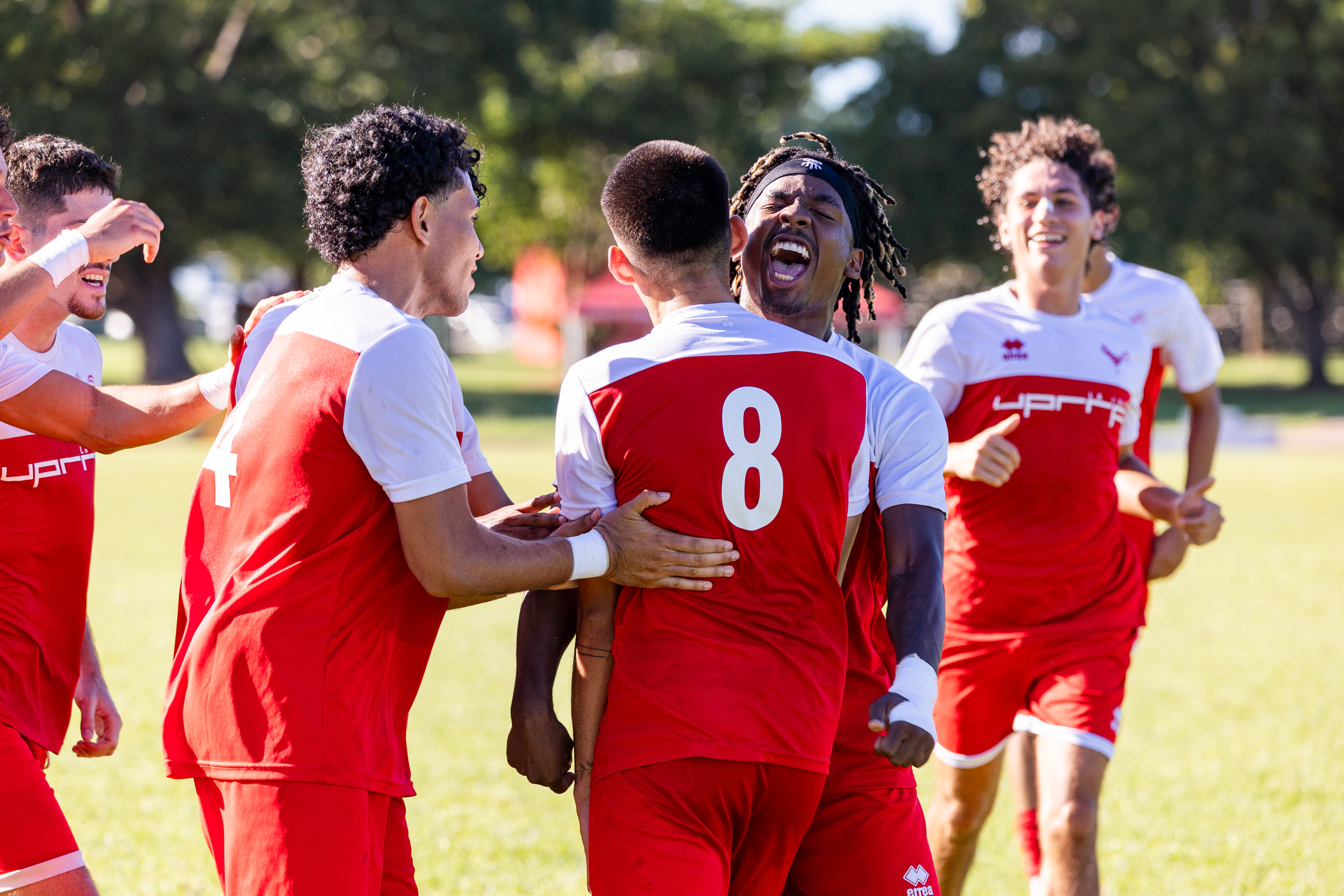 Equipo de fútbol masculino
