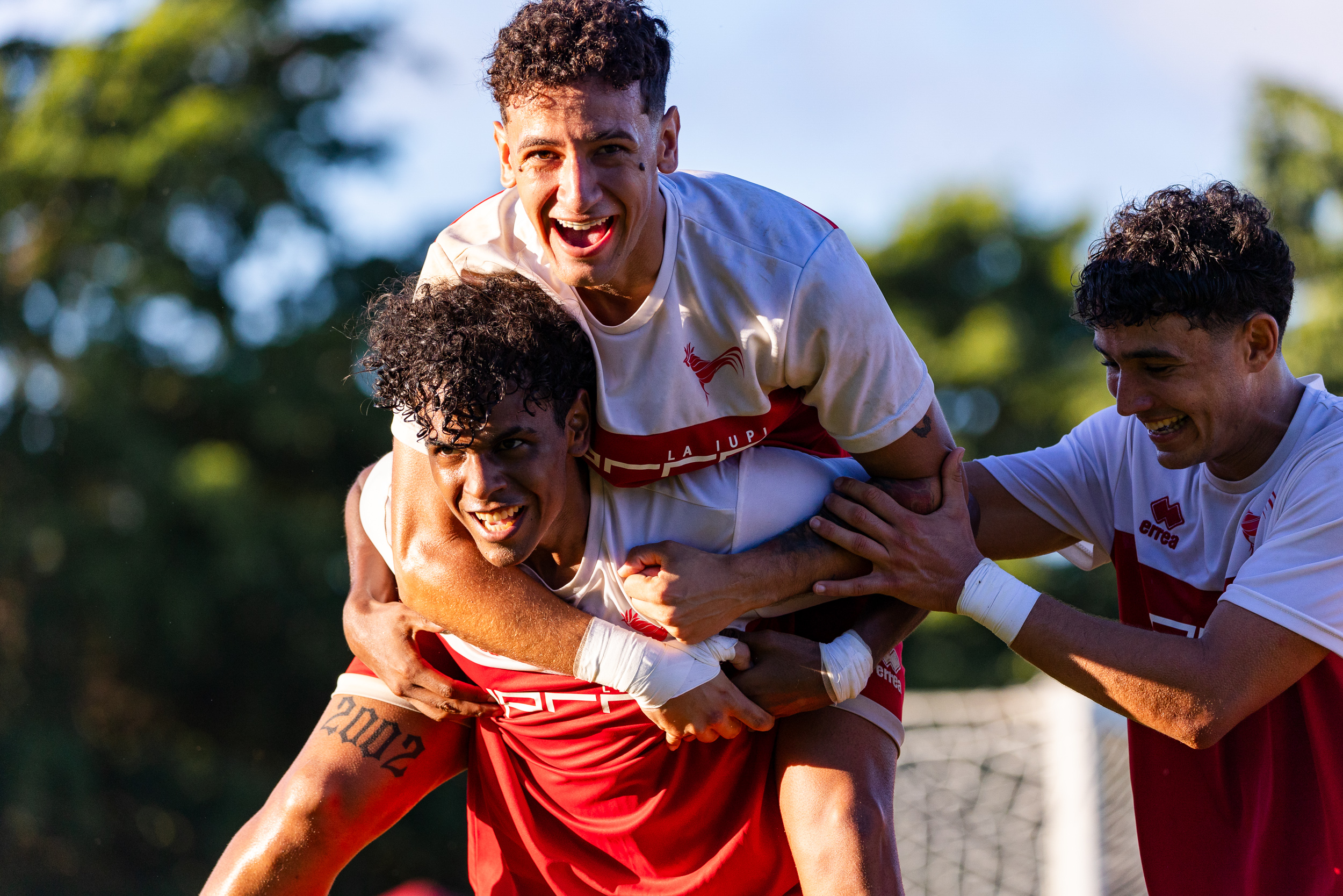 Equipo de fútbol masculino