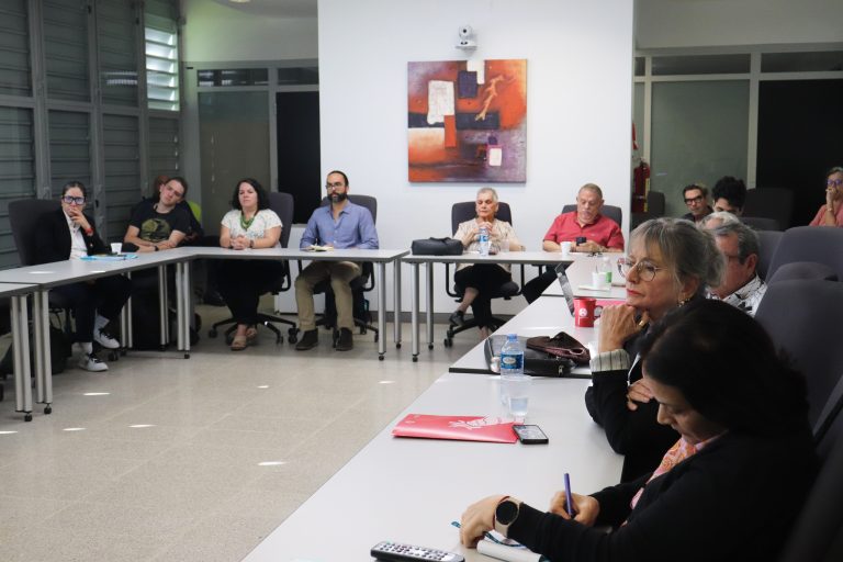 Participantes de la conferencia