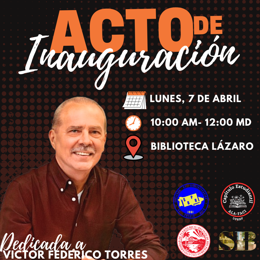 Actividad en la Semana de la Biblioteca del 7 al 11 de abril de 2025