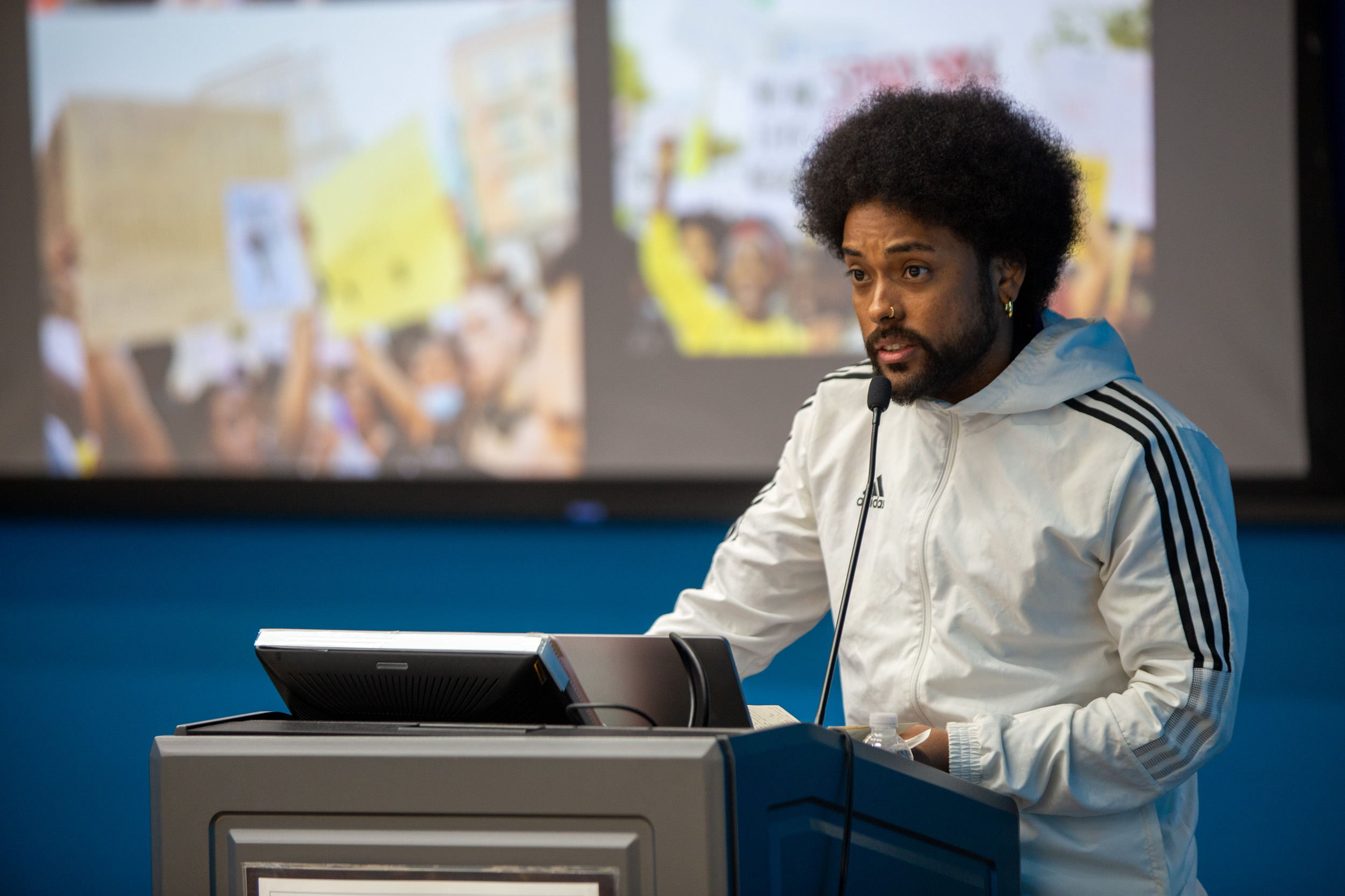 Yeison García López, del proyecto Conciencia Afro en España