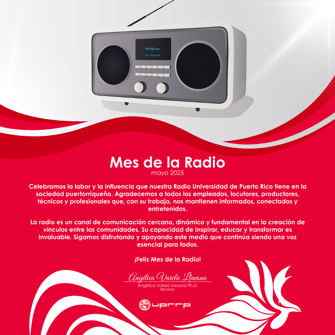 Felicitación Mes de la Radio