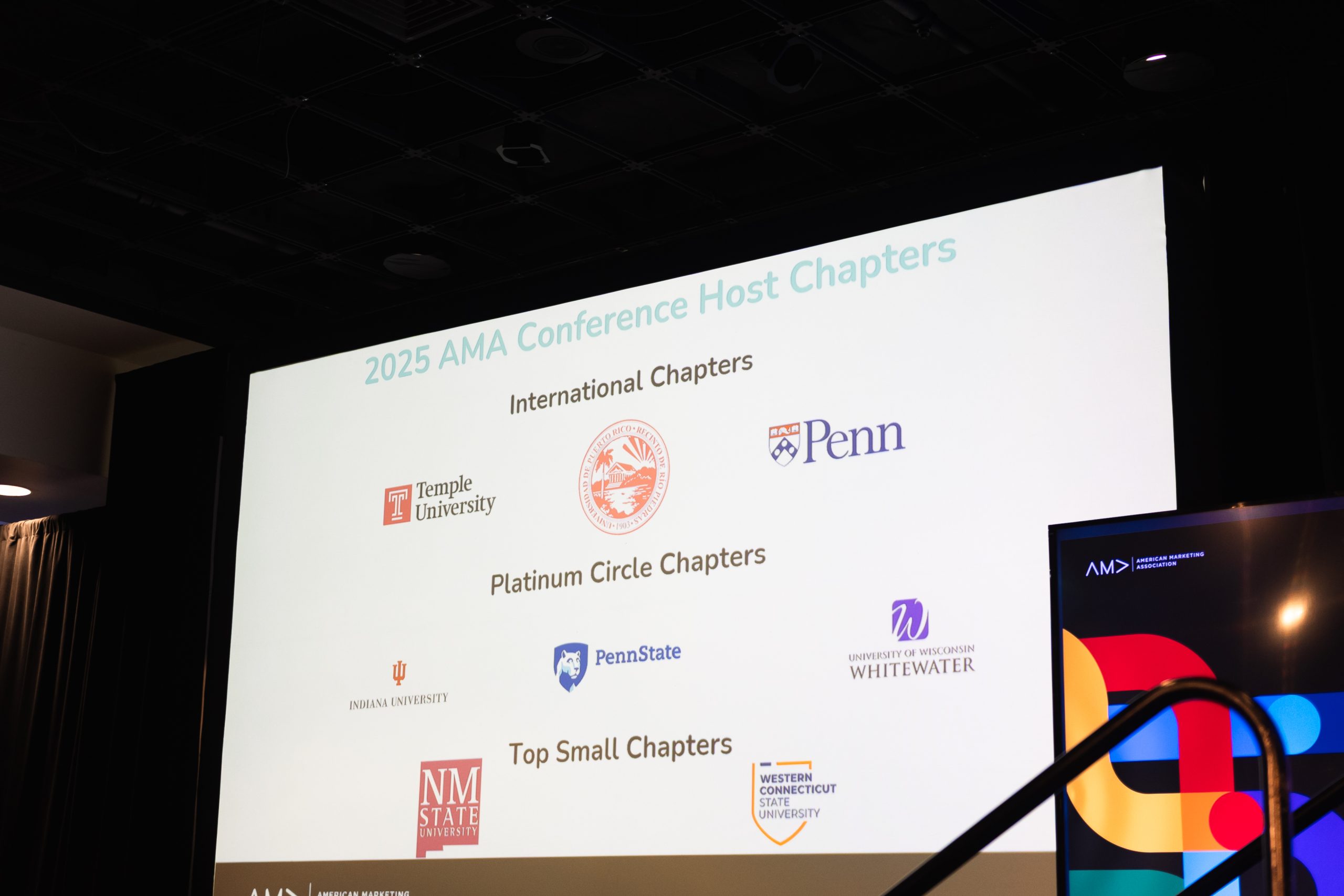 El recinto de Río Piedras estuvo presente en el Grupo de estudiantes participantes del International Collegiate Conference de la AMA
