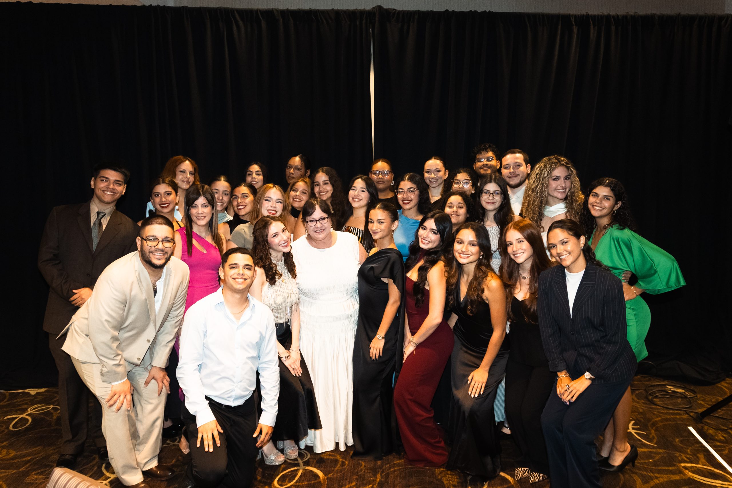 Grupo de estudiantes participantes del International Collegiate Conference de la AMA