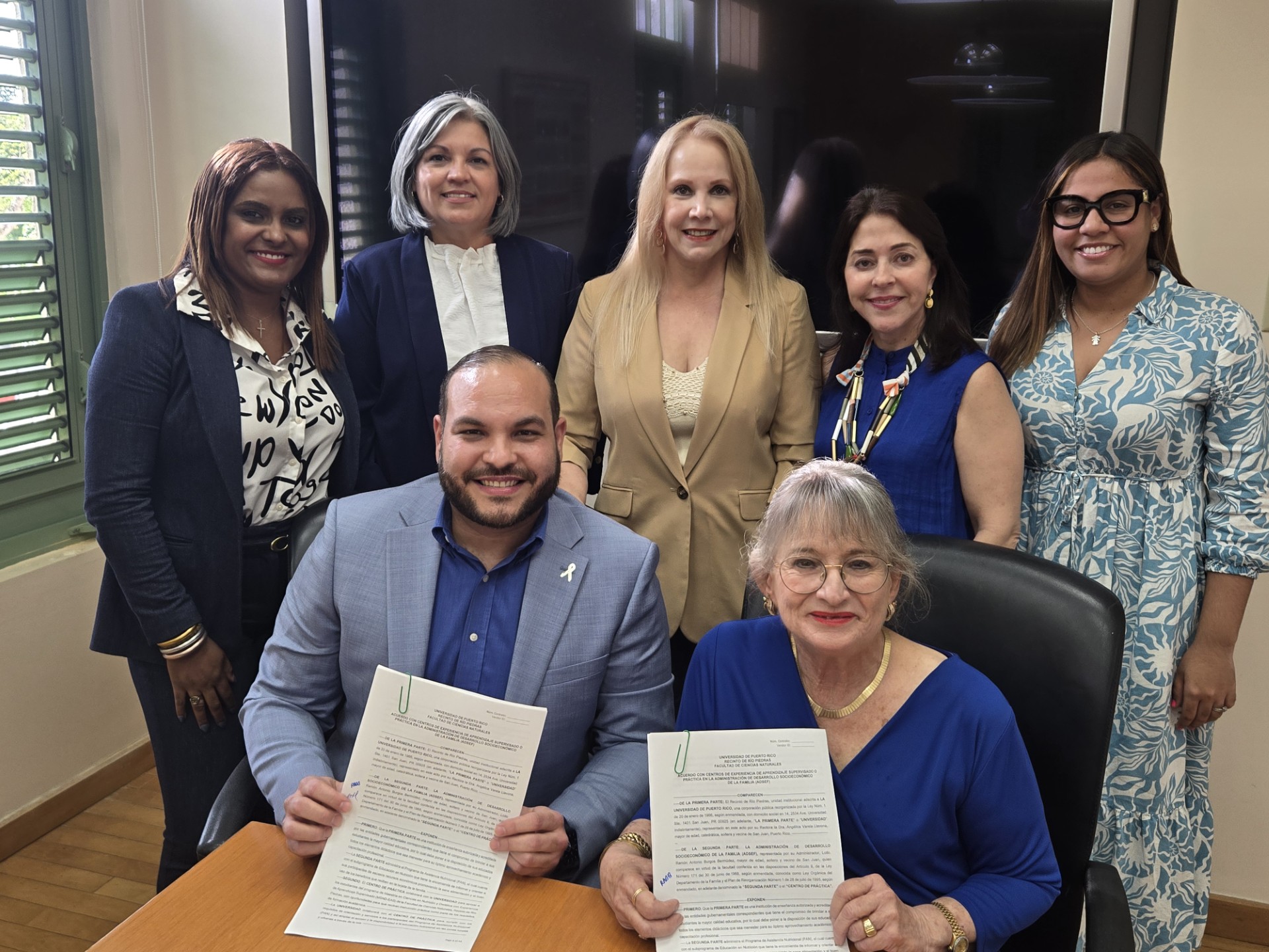 Recinto de Río Piedras de la UPR y ADSEF firman acuerdo de colaboración para fortalecer formación práctica de estudiantes graduados en Nutrición y Dietética