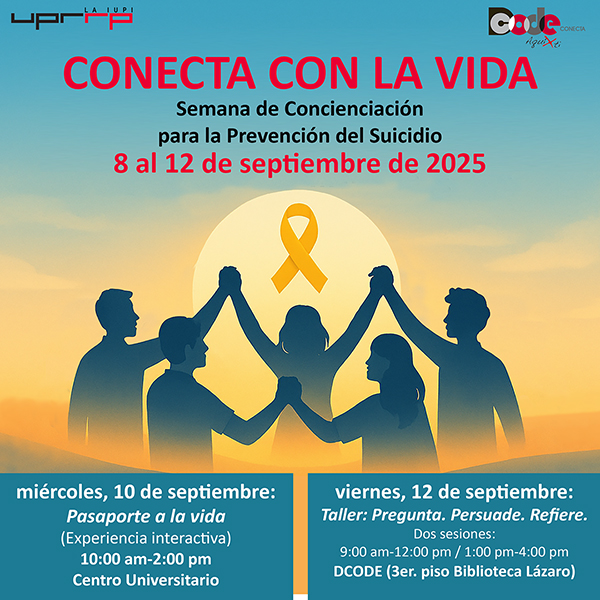 Conecta con la Vida: Semana de Concienciación para la Prevención del Suicidio
