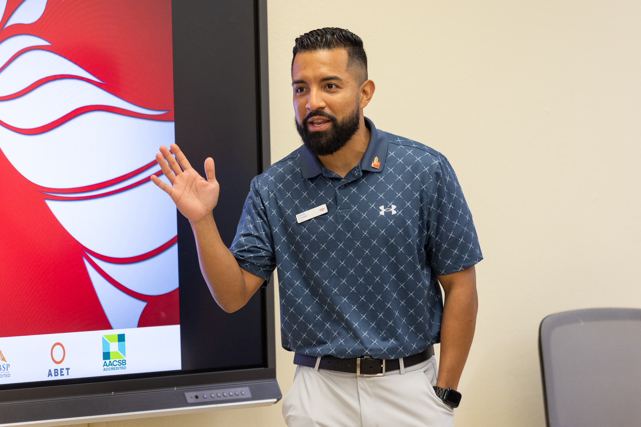 Orlando Camargo, representante de Back of America