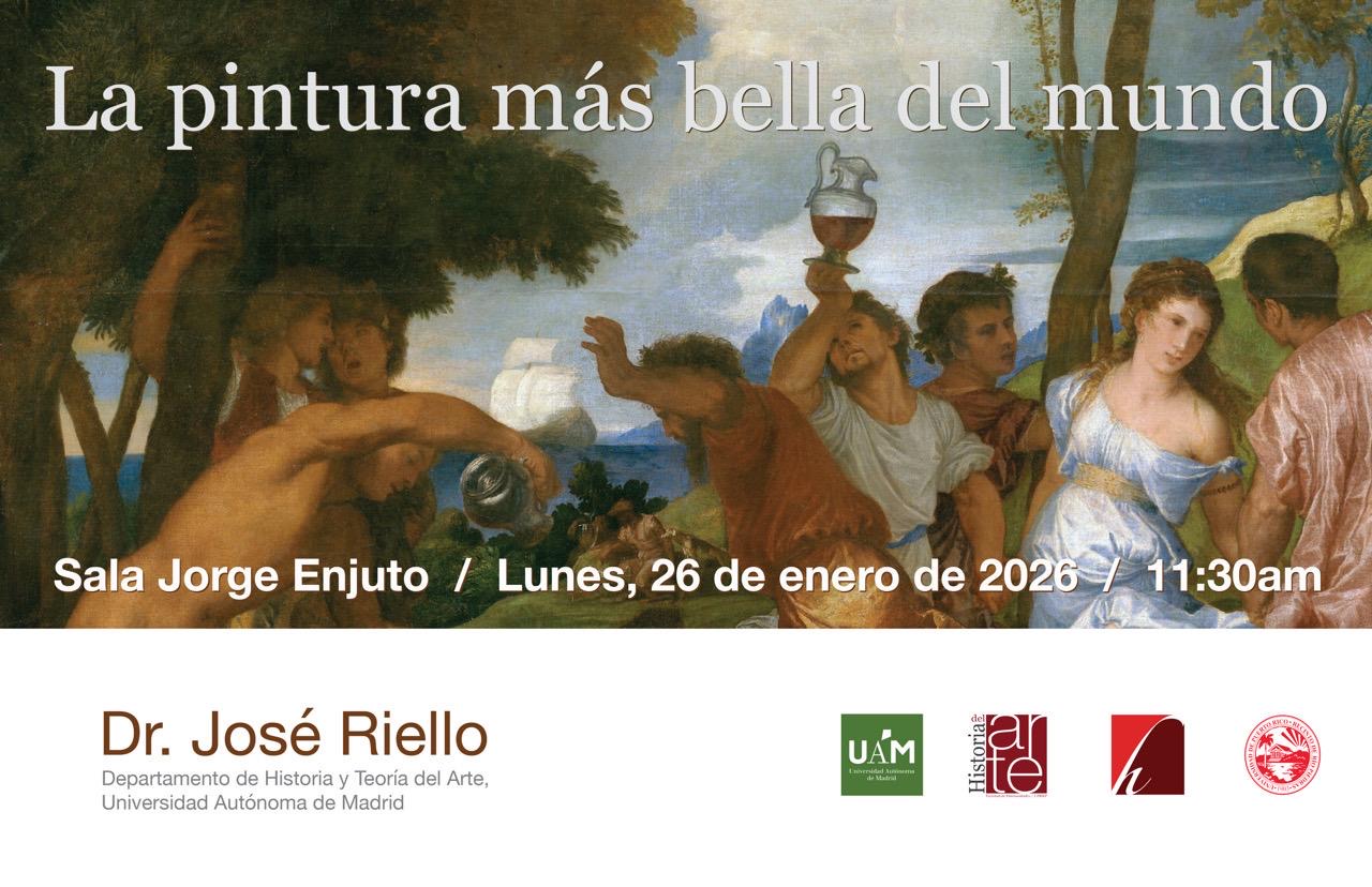 La printura más bella del mundo, lunes 26 de enero a las 11:30am en la Sala Jorge Enjuto