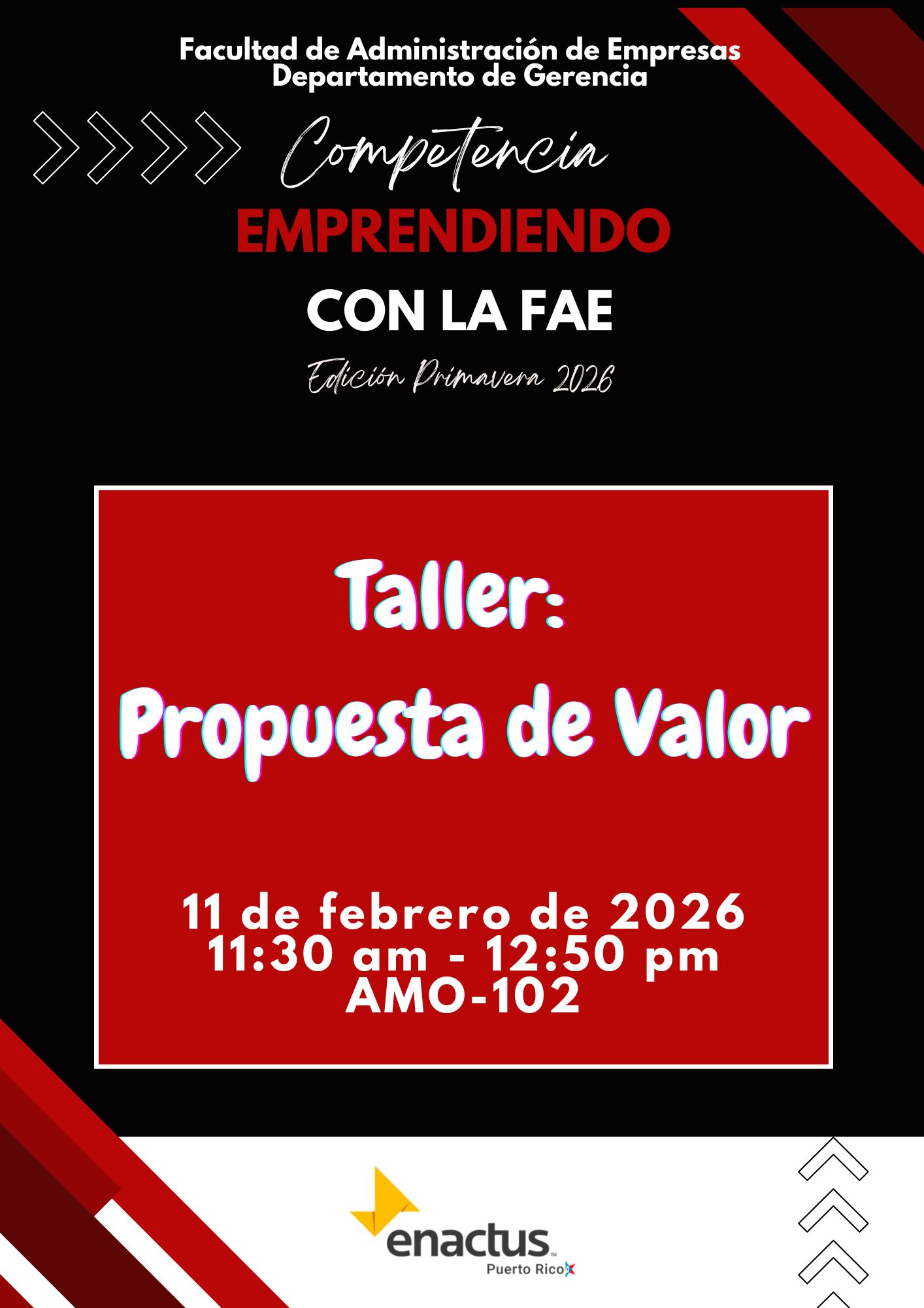 Taller Propuesta de valor el 11 de febrero de 2026