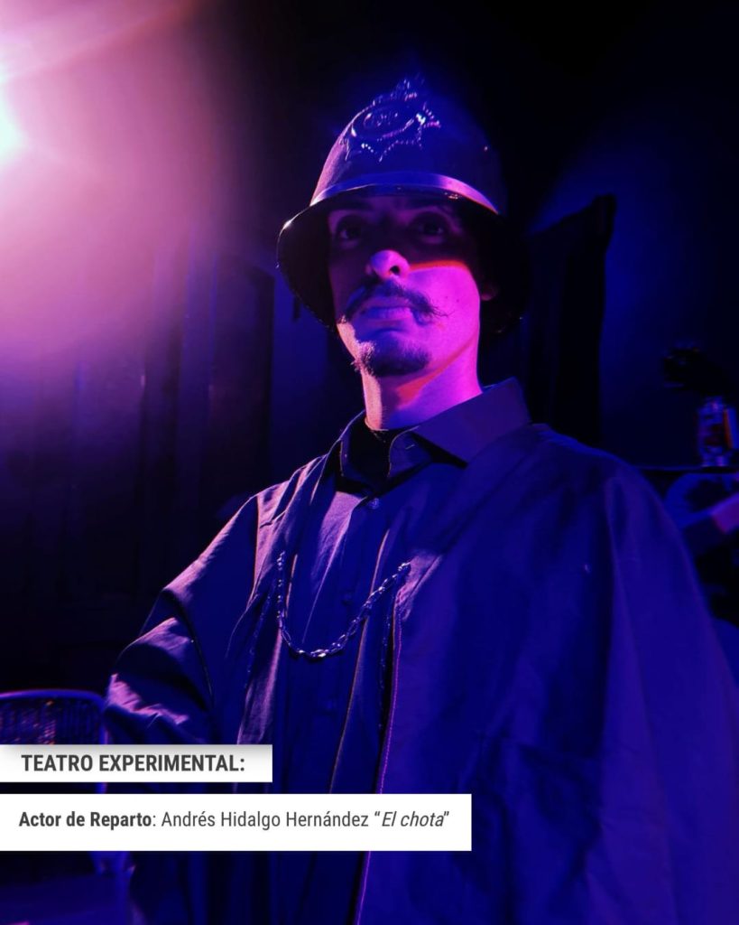 Andres Hidalgo Actor de reparto LATA en NY - estudiante Drama UPR Rio Piedras