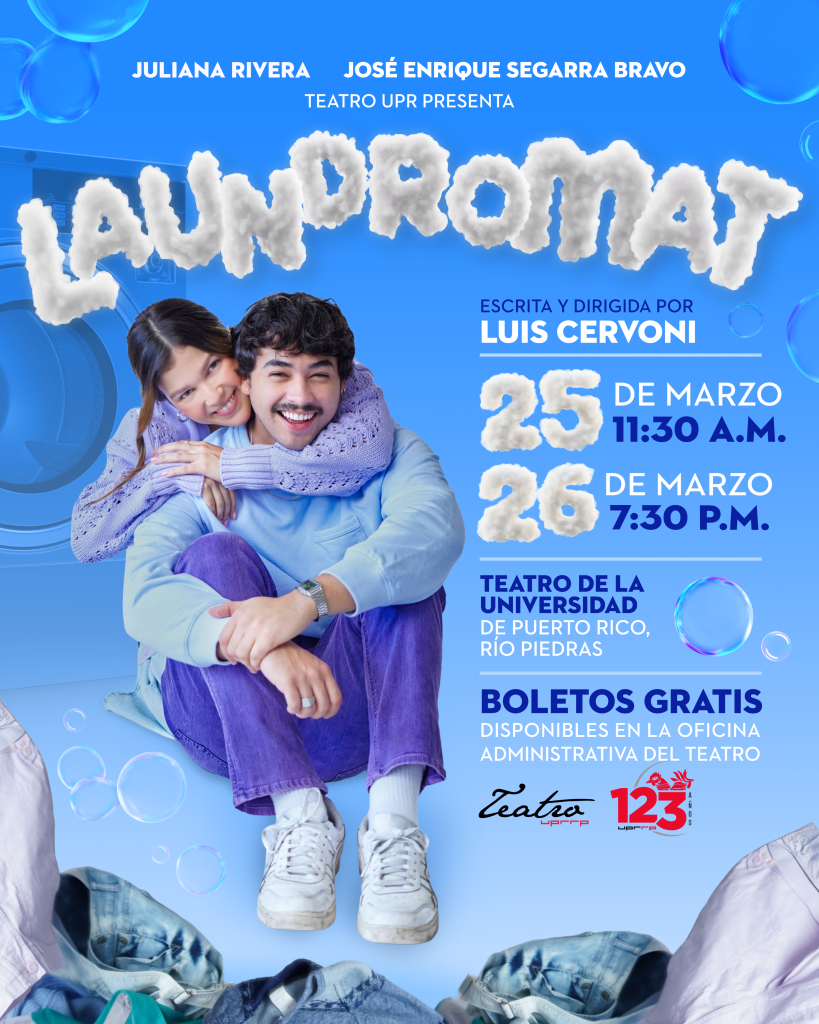 Anuncio de la obra Laundromat