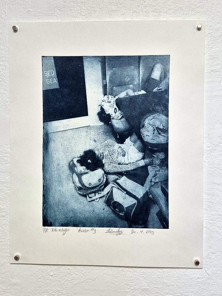 trabajos realizados en los cursos de Grabado Digital e Intaglio