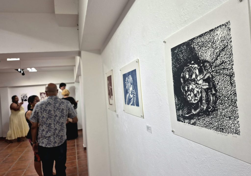 trabajos realizados en los cursos de Grabado Digital e Intaglio