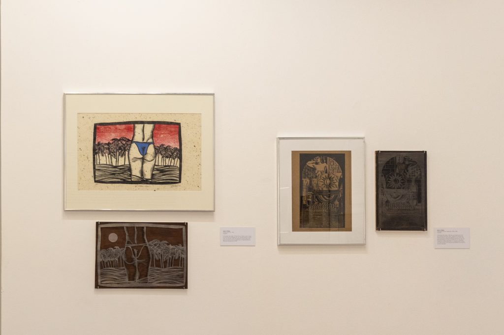 Exhibición La huella de la madera de José Peláez