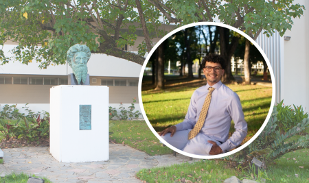 Otorgan el Premio Dr. Manuel Maldonado Denis de Investigación Subgraduada al estudiante Joel Vélez Rodríguez