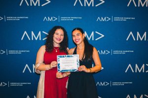 Delegación de la American Marketing Association de la Universidad de Puerto Rico, Recinto de Río Piedras, durante su participación en la AMA International Collegiate Conference 2026, donde el capítulo se posicionó por tercer año consecutivo como Top 1 Chapter y obtuvo múltiples reconocimientos a nivel internacional.