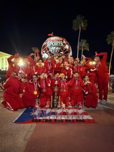 Equipo del DanceTeam de la UPR en Eío Piedras
