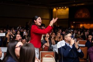 Delegación de la American Marketing Association de la Universidad de Puerto Rico, Recinto de Río Piedras, durante su participación en la AMA International Collegiate Conference 2026, donde el capítulo se posicionó por tercer año consecutivo como Top 1 Chapter y obtuvo múltiples reconocimientos a nivel internacional.